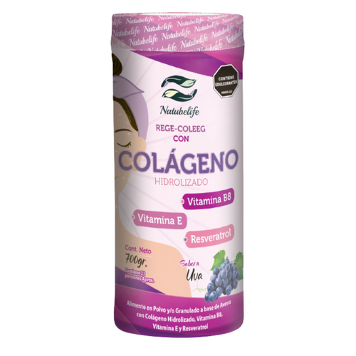 Colágeno Rege-Coleeg 700g — Natubelife | Sabor Uva